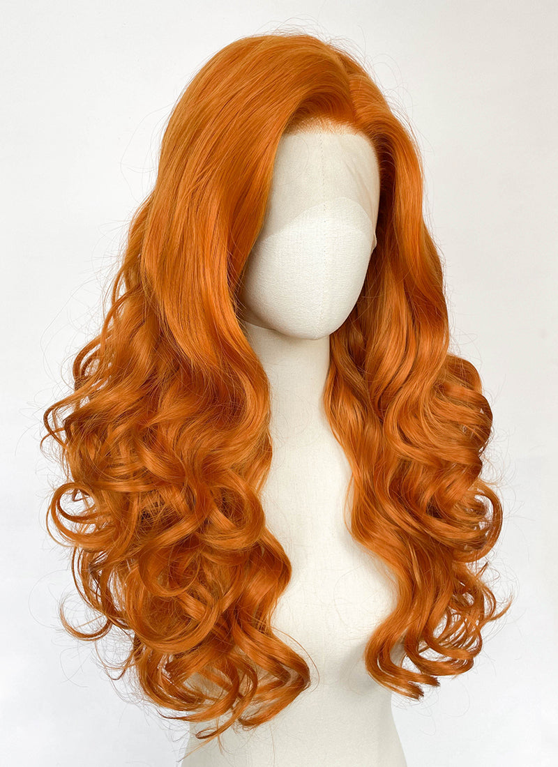 Critical Role Murray Mag'Nesson Ginger Wavy Lace Front Synthetic Wig LW4135