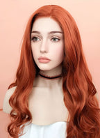 Ginger Wavy Lace Front Synthetic Wig LW735F