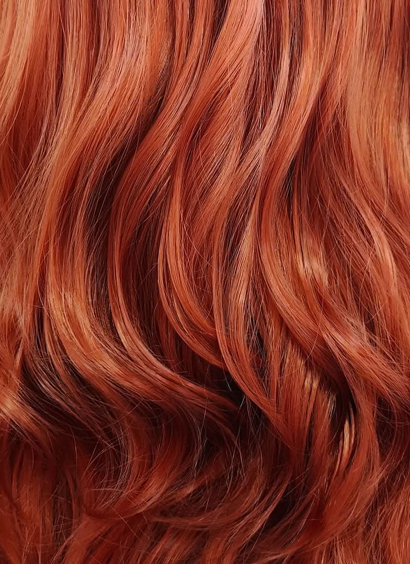 Ginger Wavy Lace Front Synthetic Wig LW735F