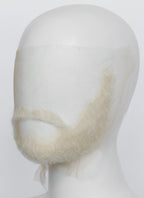 The Witcher 3 Geralt of Rivia Handmade HD Lace Realistic Platinum Blonde Beard and Moustache Facial Hair Set MB011