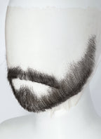 Crimson Desert Kliff Handmade HD Lace Realistic Black Beard and Moustache Facial Hair Set MB012A