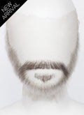 Handmade HD Lace Realistic Blonde Mixed Brown Long Stubble and Moustache Facial Hair Set MB033