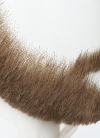 The New Avengers Thunderbolts U.S. Agent Handmade HD Lace Realistic Brown Long Stubble Beard and Moustache Facial Hair Set MB039