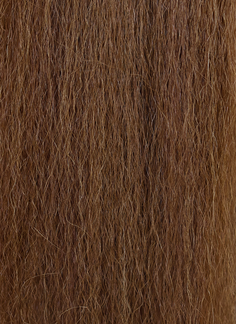 Viking / LARP Handmade HD Lace Realistic Brown Beard and Moustache Facial Hair Set MB048A