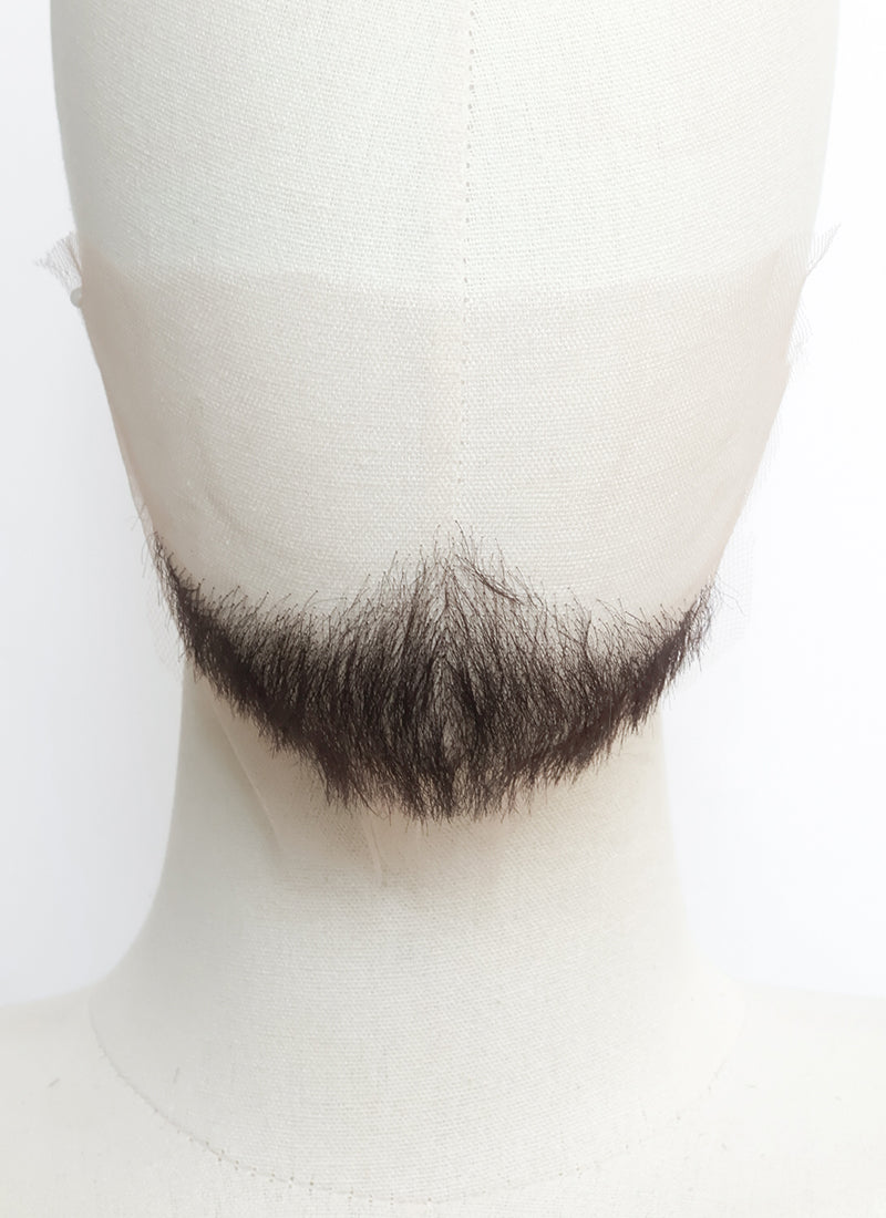 Epic: The Musical Polites Handmade HD Lace Realistic Brown Goatee and Moustache Facial Hair Set MB056
