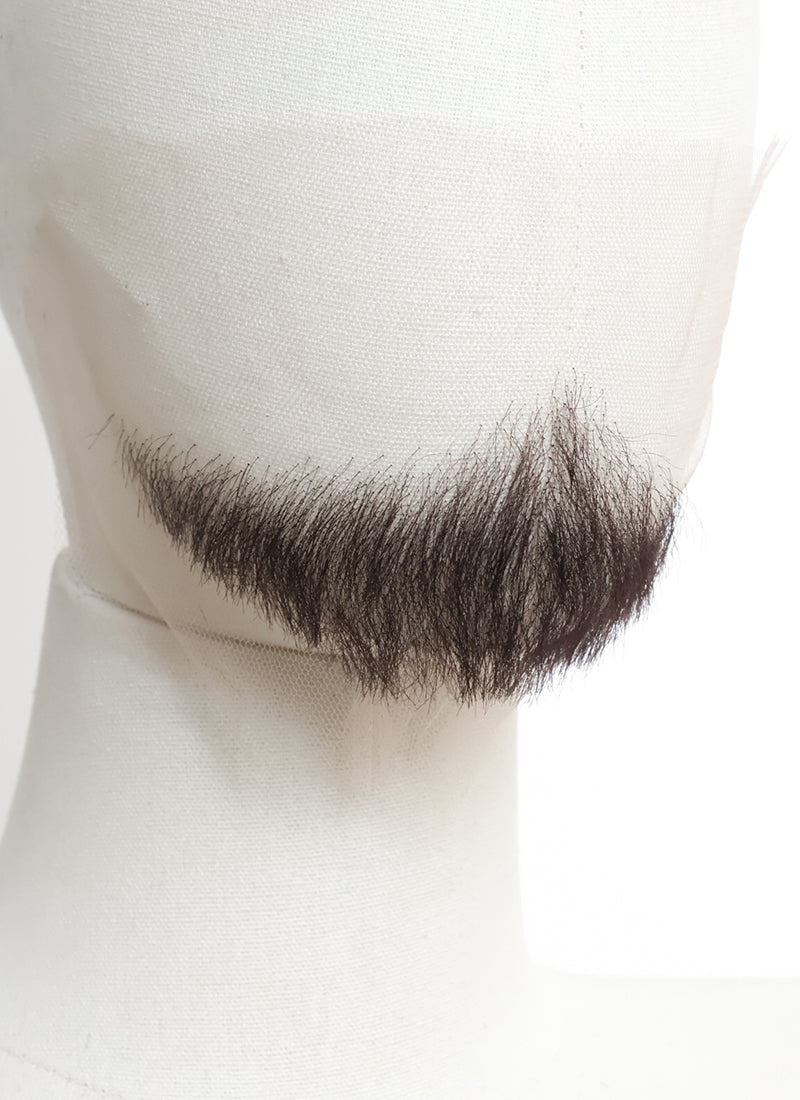 Epic: The Musical Polites Handmade HD Lace Realistic Brown Goatee and Moustache Facial Hair Set MB056