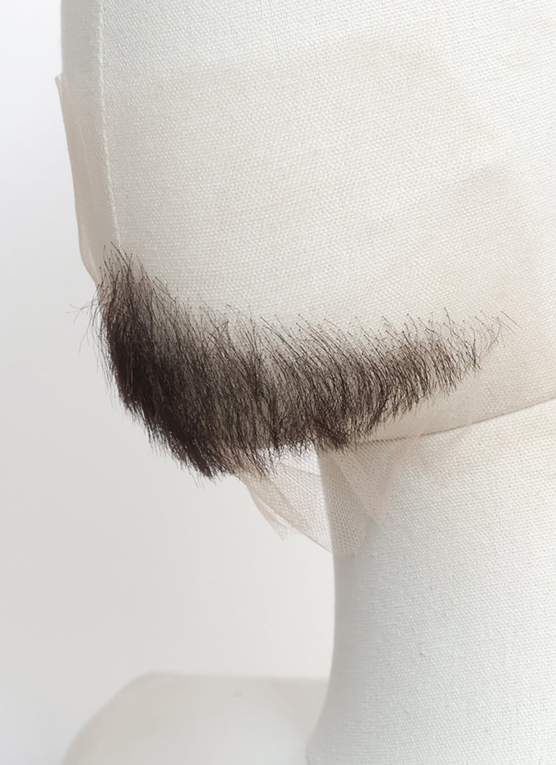 Epic: The Musical Polites Handmade HD Lace Realistic Brown Goatee and Moustache Facial Hair Set MB056