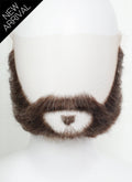 Call of Duty: Modern Warfare Captain Jonathan "John" Price Handmade HD Lace Realistic Medium Brown Beard and Moustache Facial Hair Set MB058