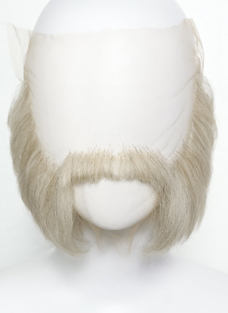 Handmade HD Lace Realistic Blonde Mixed Brown Hulihee Beard and Moustache Facial Hair Set MB059