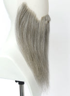 The Lord of the Rings Gandalf Handmade HD Lace Realistic Mixed Grey Beard and Moustache Facial Hair Set MB063
