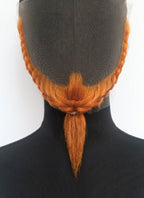 Critical Role Murray Mag'Nesson Braided Viking Goatee Handmade HD Lace Realistic Ginger Beard and Moustache Facial Hair Set MB067