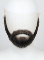 The Boys Billy Butcher Handmade HD Lace Realistic Natural Black Circle Beard and Moustache Facial Hair Set MB068