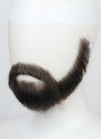 The Boys Billy Butcher Handmade HD Lace Realistic Natural Black Circle Beard and Moustache Facial Hair Set MB068