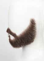 Handmade HD Lace Realistic Brown Beard and Moustache Facial Hair Set MB069