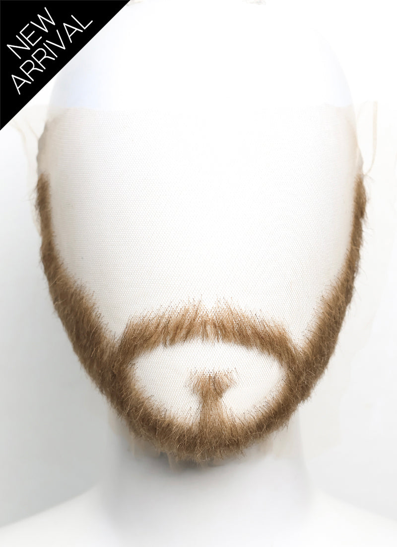 Assassin's Creed Black Flag Resynced Edward Kenway Handmade HD Lace Realistic Medium Blonde Beard and Moustache Facial Hair Set MB077