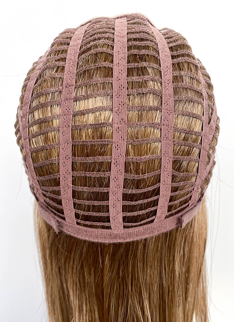 Brunette Straight Mono Top Bob Lace Wig MN009