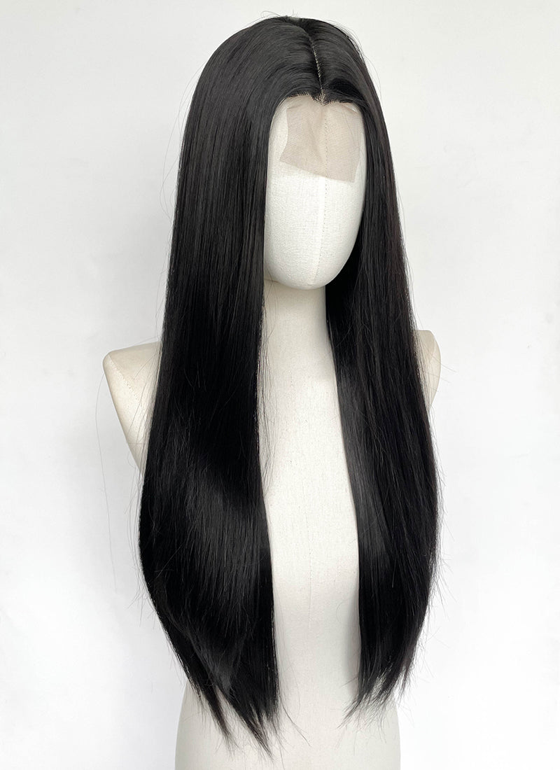 Black Straight Synthetic Hair Wig NLCS025