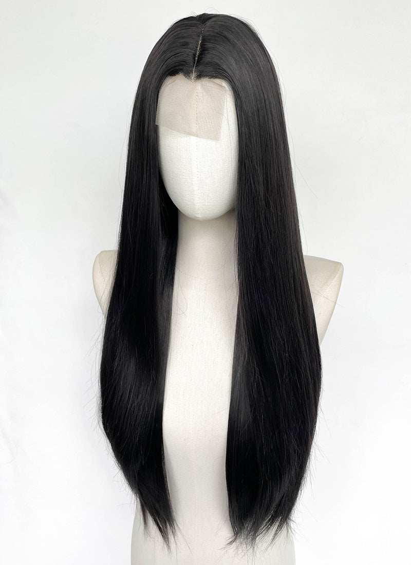 Black Straight Synthetic Hair Wig NLCS025