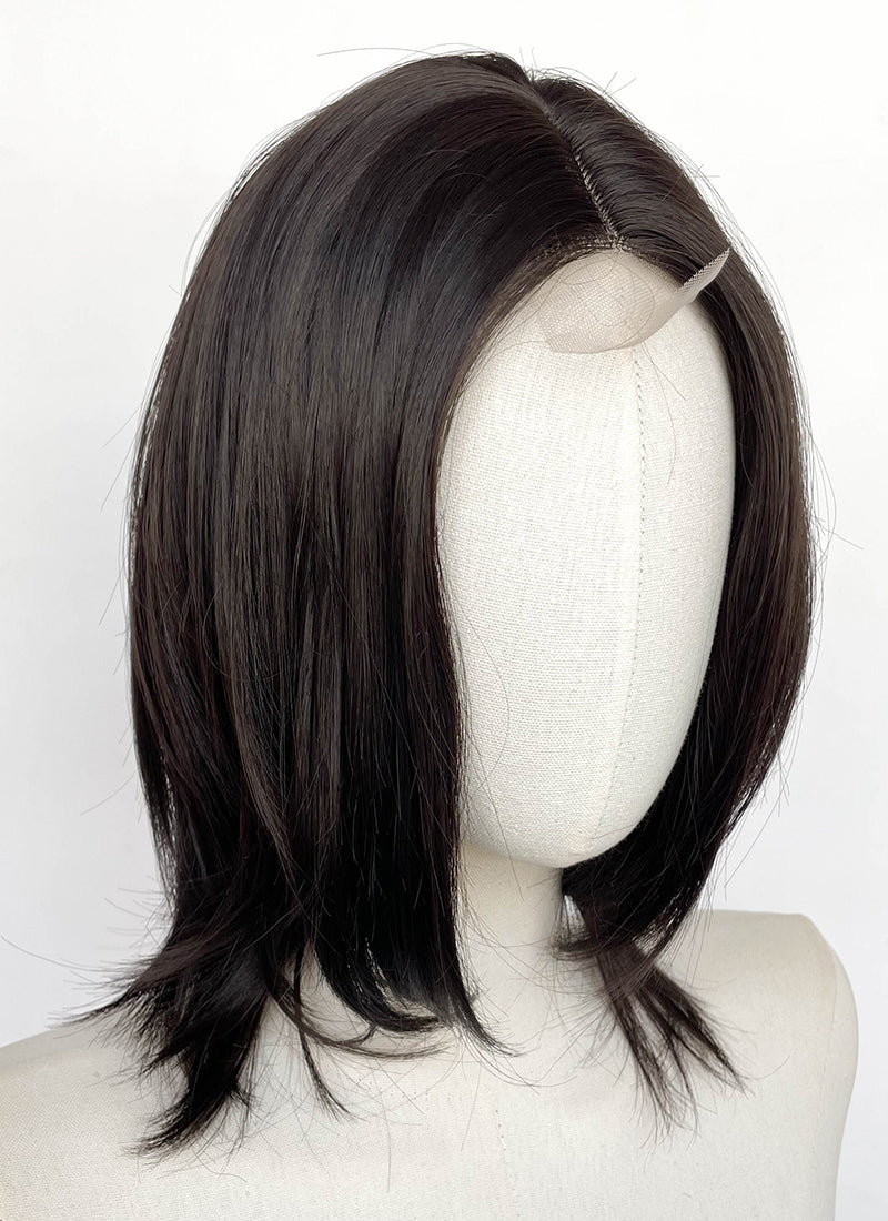 Black Straight Synthetic Hair Wig NLCS027