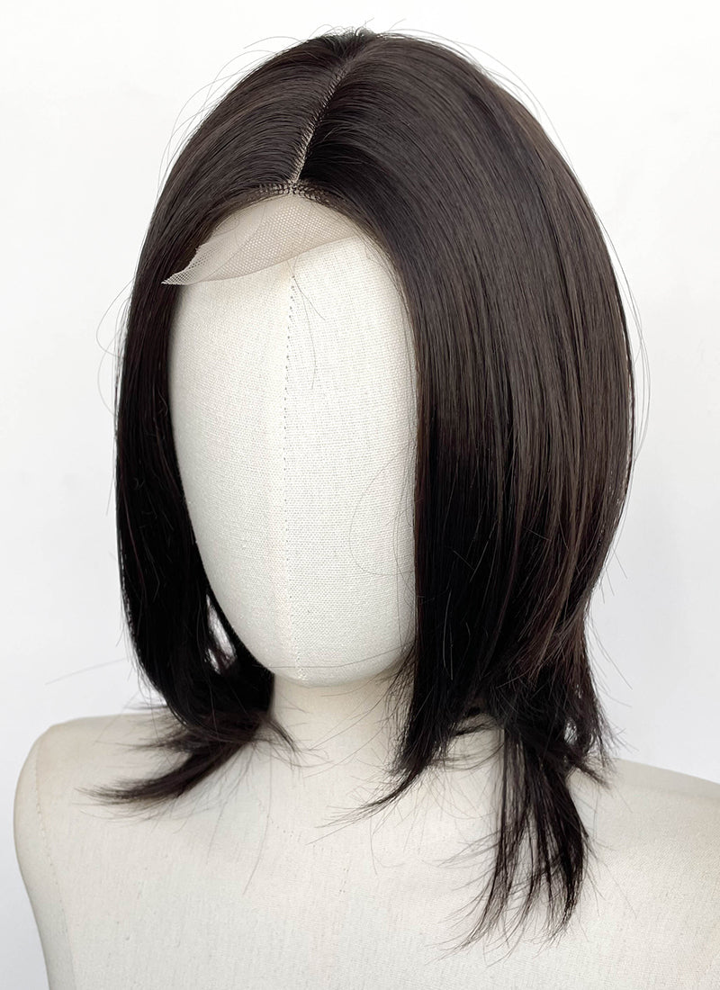 Black Straight Synthetic Hair Wig NLCS027