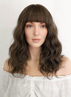 Stranger Things Joyce Byers Brunette Wavy Synthetic Wig NS065A