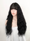 Black Wavy Synthetic Wig NS347