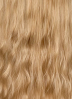 Golden Blonde Wavy Synthetic Hair Wig NS584