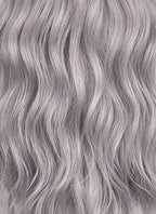 Silver Lilac Wavy Synthetic Hair Wig NS611