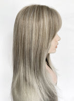 Blonde Ombre Straight Synthetic Hair Wig NS612