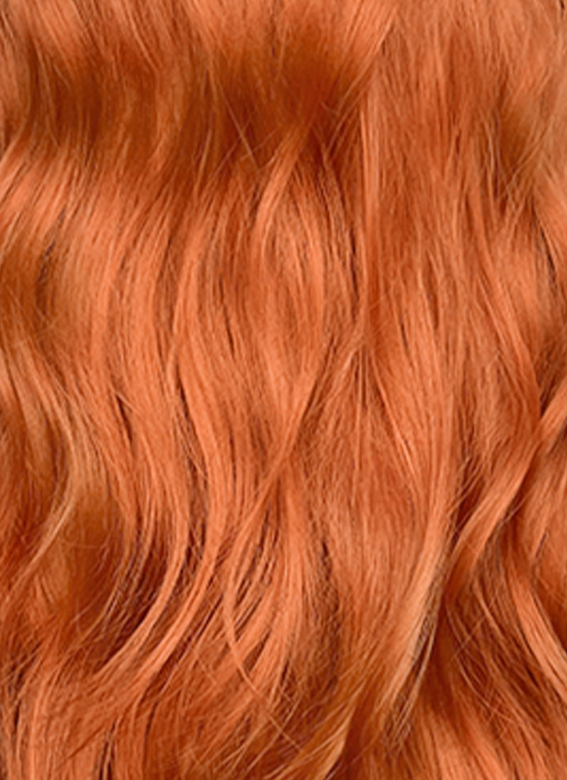 Ginger Wavy Synthetic Hair Wig NS614