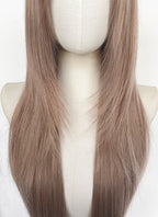 Pinkish Blonde Straight Synthetic Hair Wig NS618