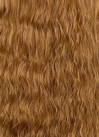 Golden Blonde Curly Synthetic Hair Wig NS622