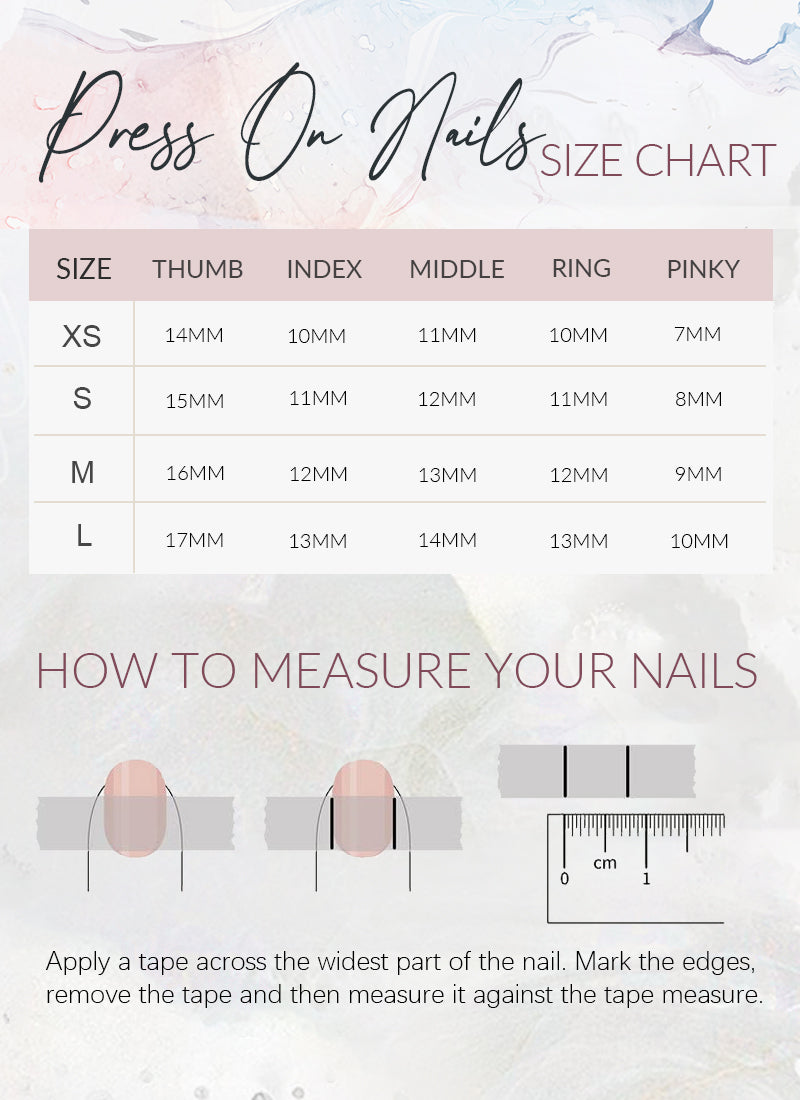 Butterfly-Hand-Painted Diamond Cat-Eye & Glitter Square Reusable Press-On Nails NF002