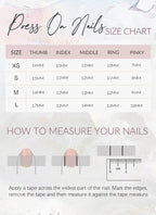 Airbrushed Ombre Edgy Metallic Design Almond Handmade Press-On Nails NF090