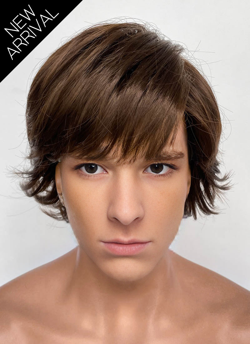 How to Train Your Dragon Hiccup Horrendous Haddock III Brunette Straight Synthetic Hair Wig TB1757