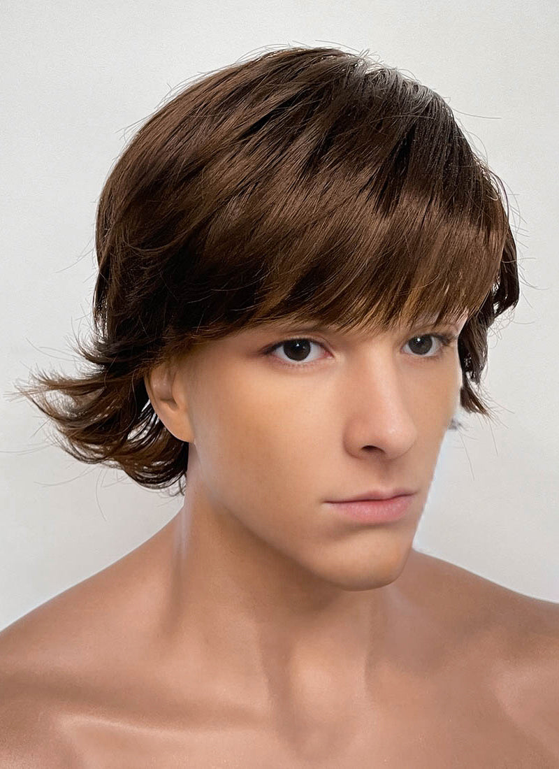 How to Train Your Dragon Hiccup Horrendous Haddock III Brunette Straight Synthetic Hair Wig TB1757