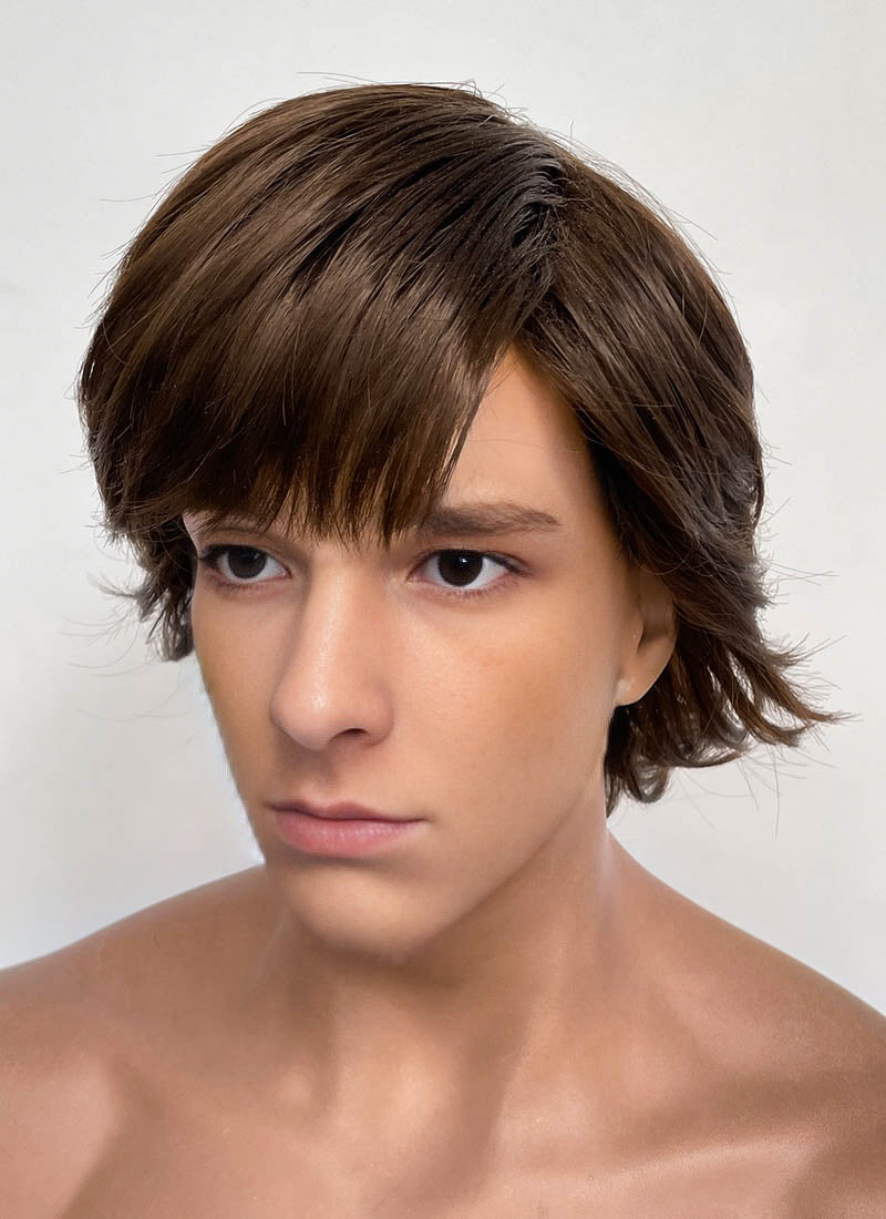 How to Train Your Dragon Hiccup Horrendous Haddock III Brunette Straight Synthetic Hair Wig TB1757
