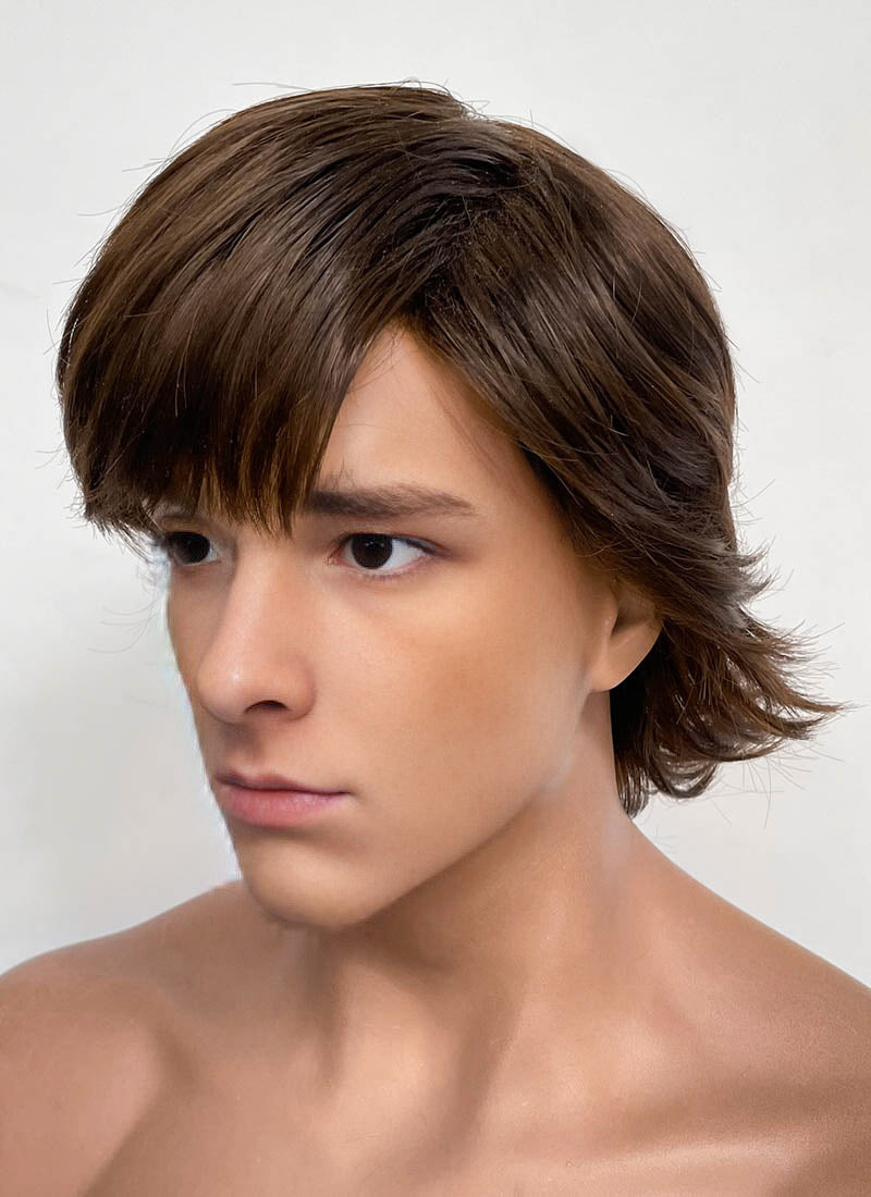 How to Train Your Dragon Hiccup Horrendous Haddock III Brunette Straight Synthetic Hair Wig TB1757