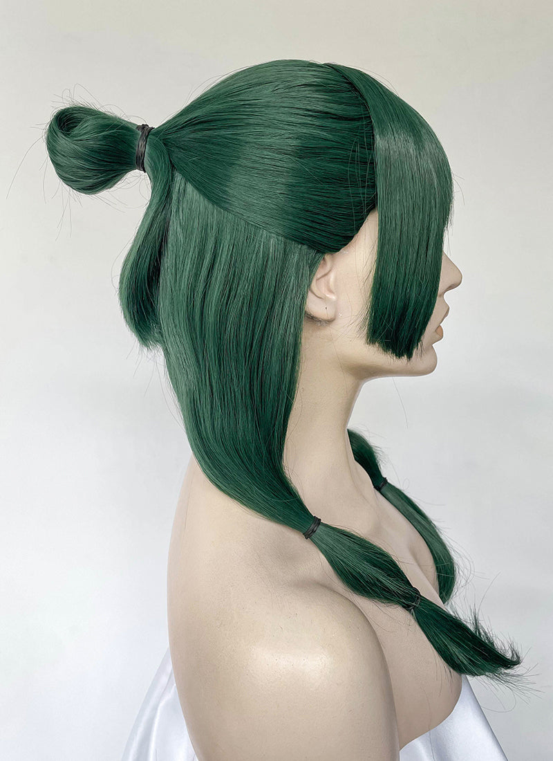 The Apothecary Diaries Maomao Green Braided Synthetic Hair Wig TB1758