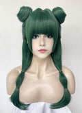 The Apothecary Diaries Maomao Green Braided Synthetic Hair Wig TB1759