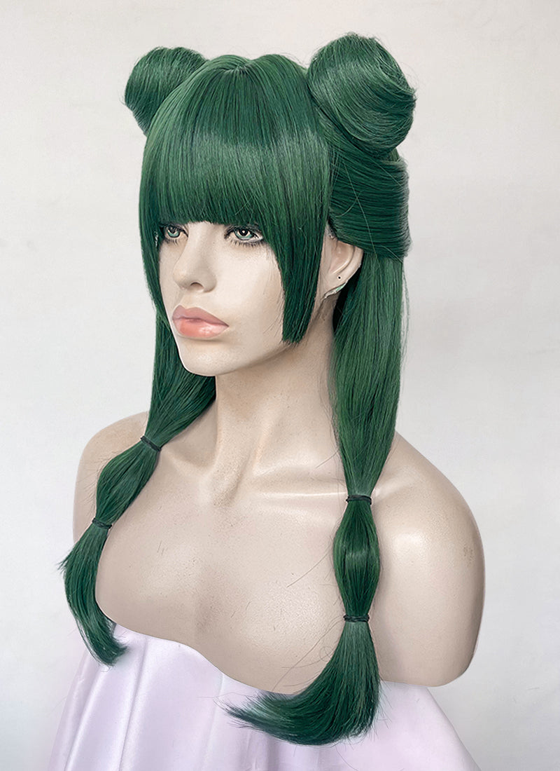 The Apothecary Diaries Maomao Green Braided Synthetic Hair Wig TB1759