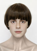 Stranger Things Will Byers Brunette Straight Synthetic Wig TB1770A