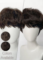 Stranger Things Will Byers Brunette Wavy Synthetic Wig TB1774A