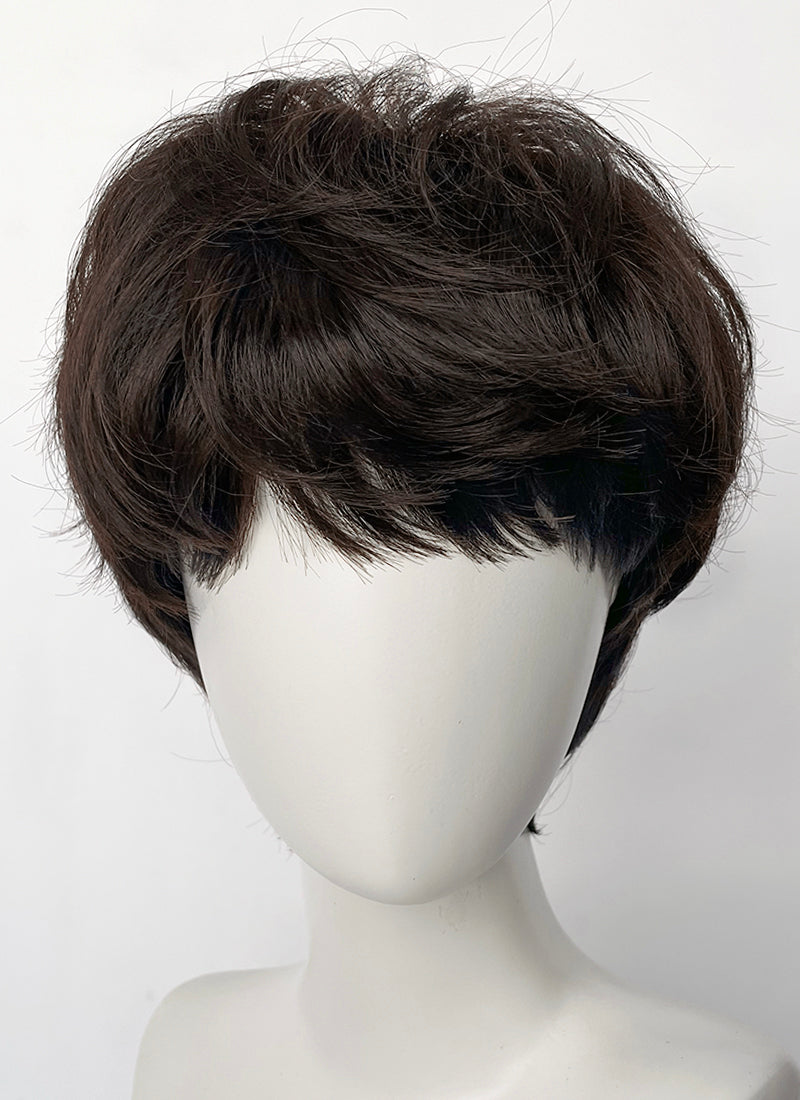 Stranger Things Will Byers Brunette Wavy Synthetic Wig TB1774A