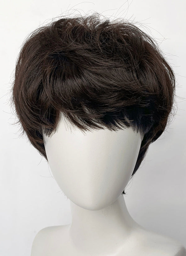 Stranger Things Will Byers Brunette Wavy Synthetic Wig TB1774A