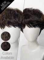 Stranger Things Will Byers Brunette Wavy Synthetic Wig TB1774A