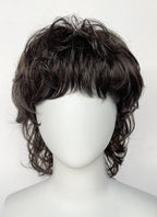 Brunette Shaggy Wavy Synthetic Hair Wig TB1775A