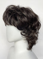 Brunette Shaggy Wavy Synthetic Hair Wig TB1775A