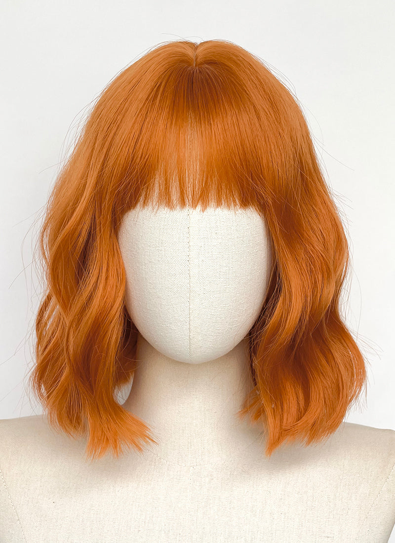 One Piece Nami Orange Wavy Synthetic Hair Wig TB1780A