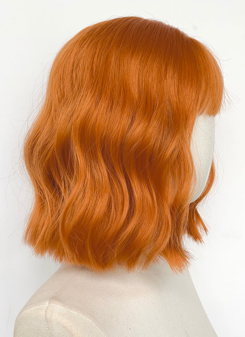 One Piece Nami Orange Wavy Synthetic Hair Wig TB1780A